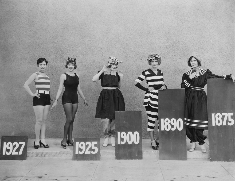 Swimwear evolution