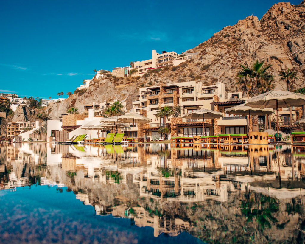 Pool-Reflection-at-Waldorf-Astoria-Los-Cabos-Pedregal