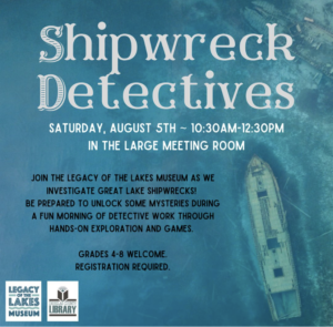 Shipwreck detectives